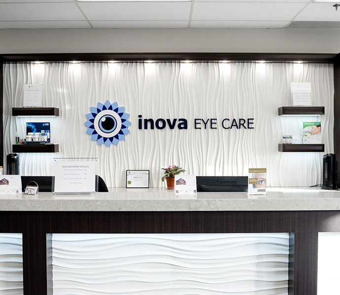 Reception at Inova Eye Care